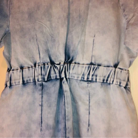 Light Blue Utility Jumpsuit by: Highlight - Picture 4 of 9